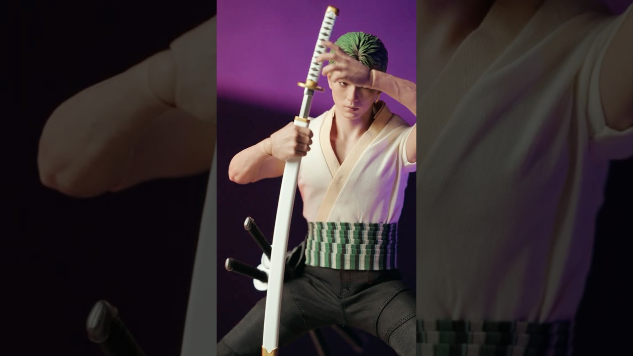三刀流⚔️Hot Toys海賊王 卓洛 索隆 航海王 真人版 TMS110 #hottoys #onepiece #netflix #海賊王 #航海王 #索隆 #卓洛 #zoro #新田真剣佑