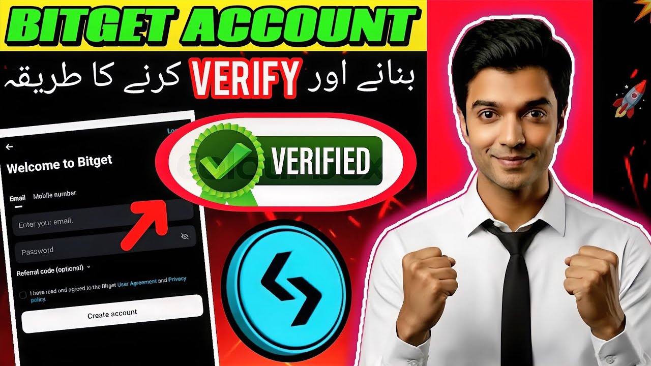 How To Create & Verify Bitget Account 2026 | Complete Sign Up & KYC Guide Urdu/Hindi