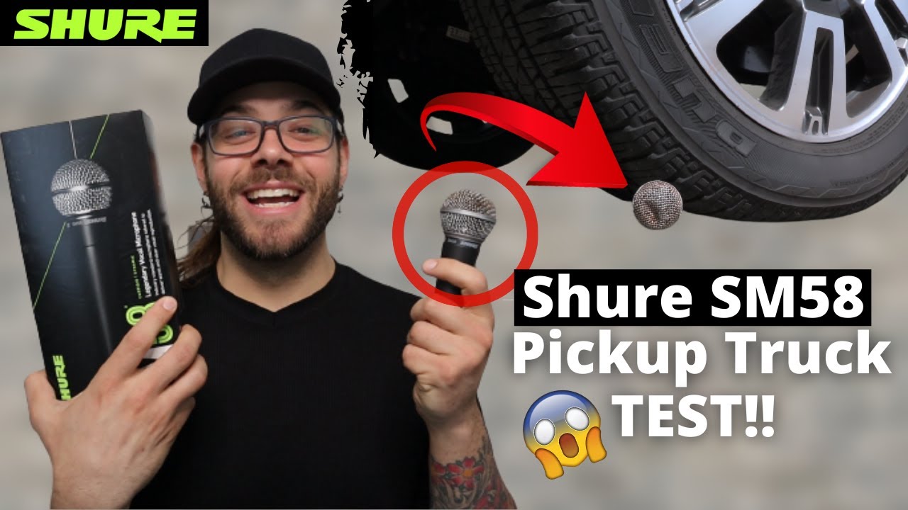 I Ran Over My SHURE SM58... THE RESULT WAS SHOCKING ⚡️