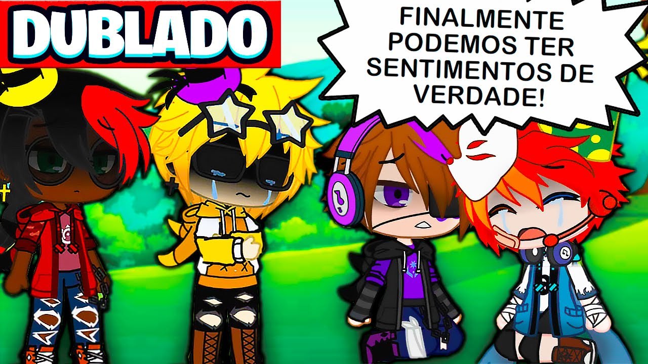 ENNARD, GOLD, NIGHT E GLITCH VIRARAM HUMANOS ! MINI FILME GACHA CLUB