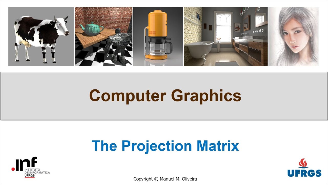 Derivação da Matrix de Projeção de OpenGL