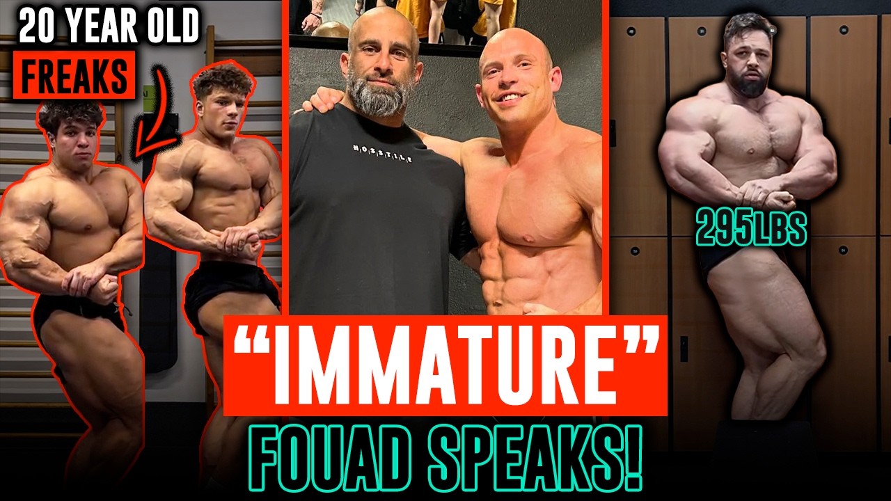 Fouad RESPONDS to Martin Fitzwater’s harsh words | 20 Year Old Freaks | Regan Grimes got HUGE
