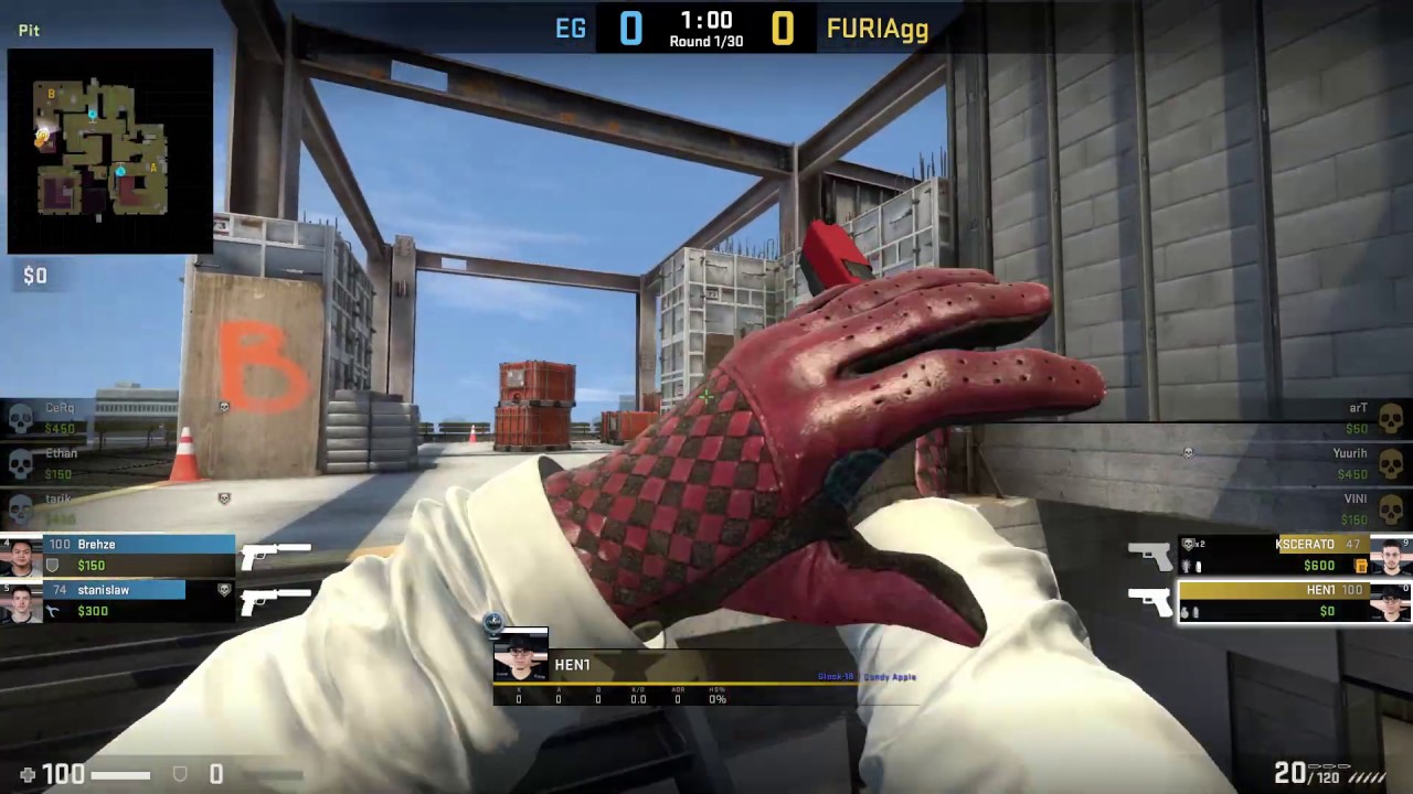 CS:GO POV Demo FURIA HEN1 (26/18) vs Evil Geniuses (de_vertigo)