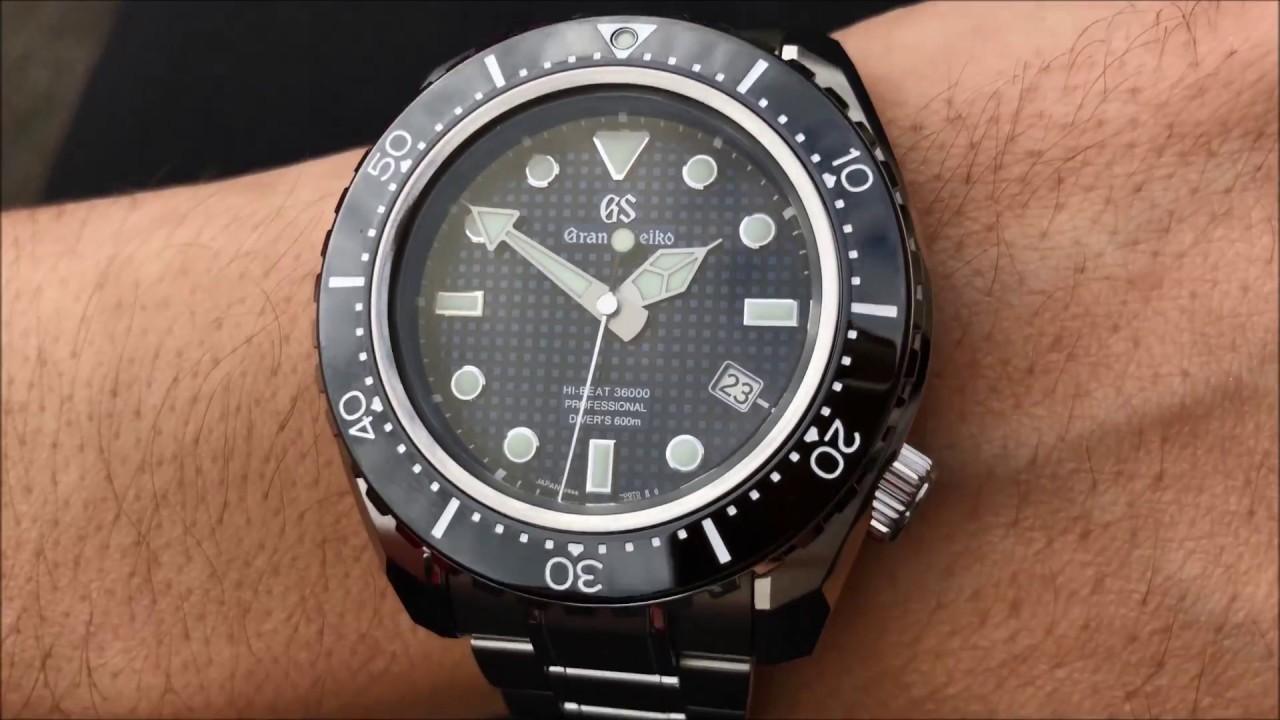Hands on | Grand Seiko Watch Hi-Beat 36000 Diver Limited Edition Review