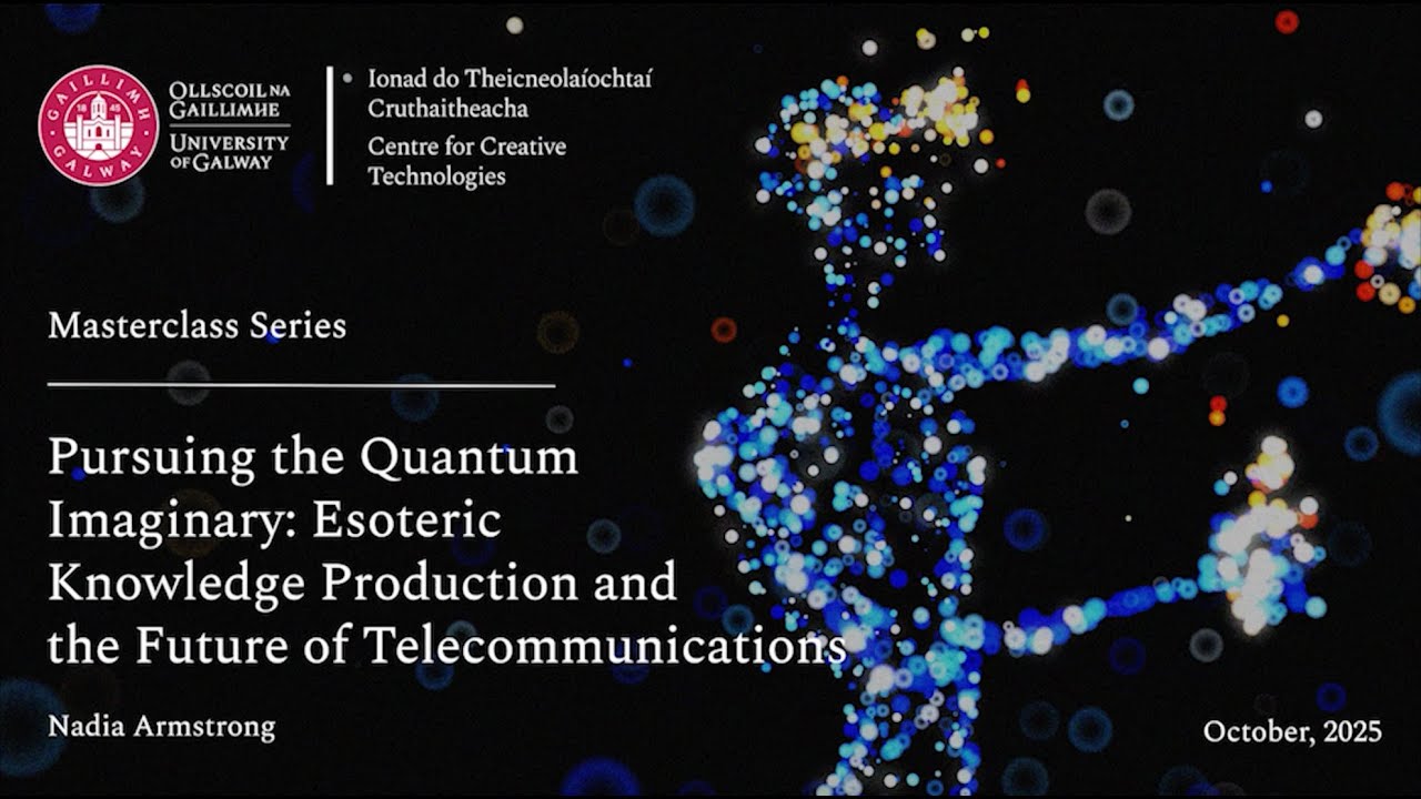 Pursuing the Quantum Imaginary: Esoteric Knowledge Production and the Future of Telecommunications
