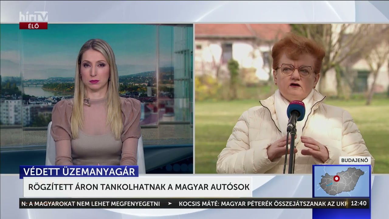 Rögzített áron tankolhatnak a magyar autósok - HírTV