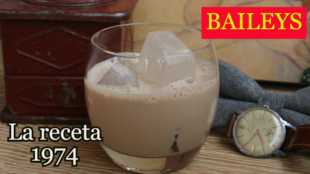 Como hacer baileys casero, la receta original de 1974