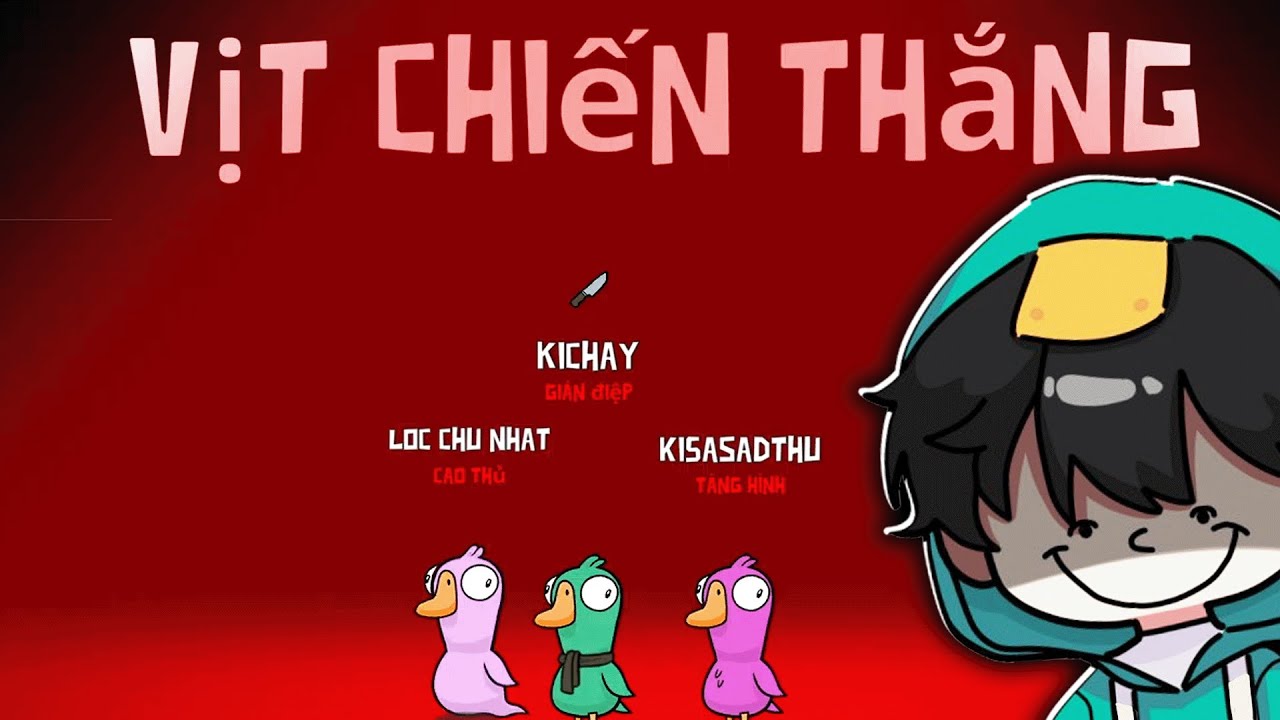Kijay Làm Diễn Viên Chuyên Nghiệp Lừa Anh Em MEGA SMP | GOOSE GOOSE DUCK