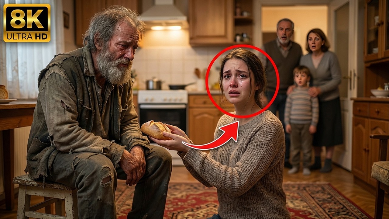 The Billionaire Showed Up as a Beggar — When She Shared Her Last Bread, He Started Crying