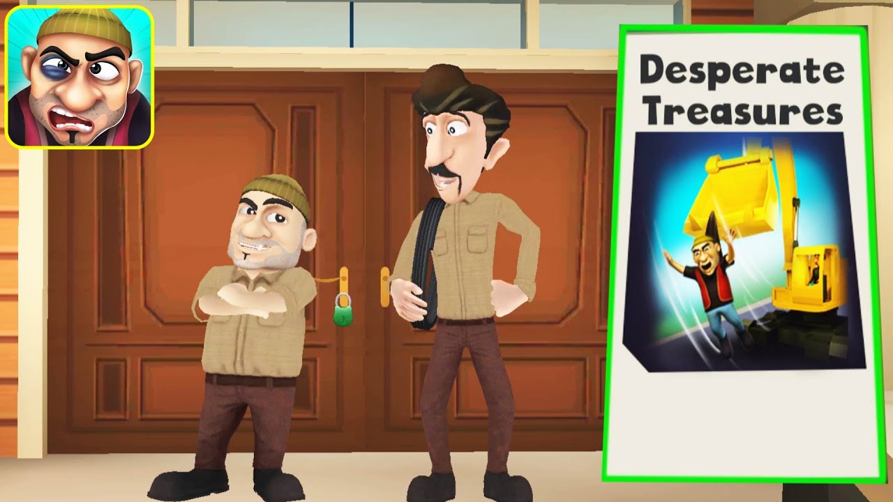 Scary Robber Home Clash New Update -  Desperate Treasures