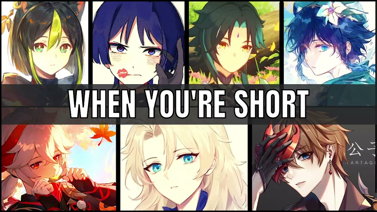 When you're short - Genshin Impact x listener asmr