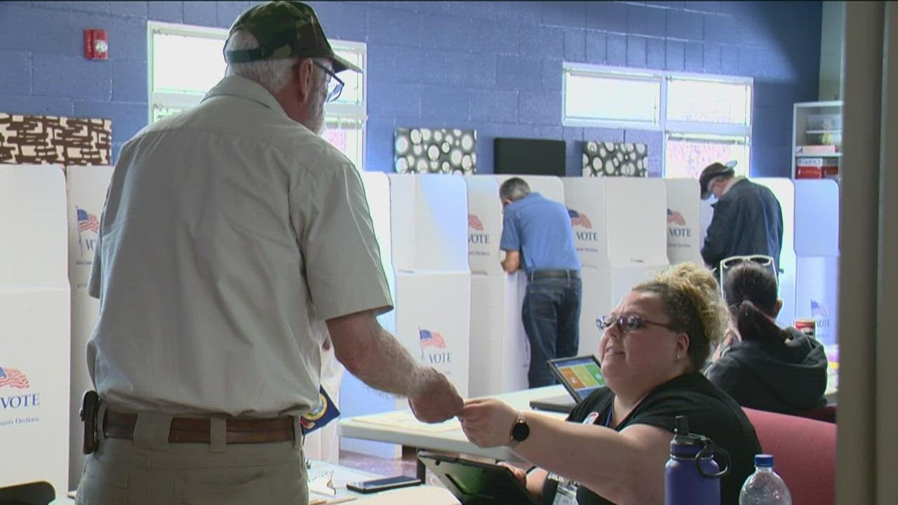 What is the role of poll watchers in Idaho elections?