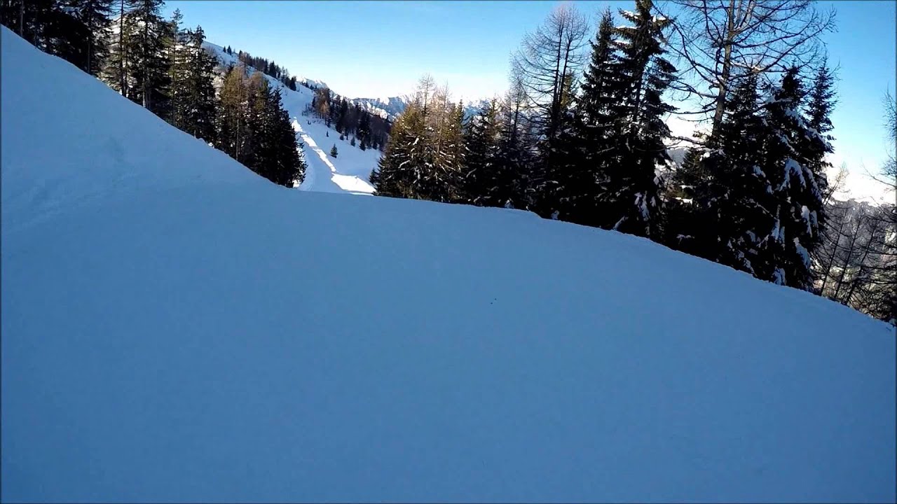 Piste facili Piazzatorre pista blu Panoramica