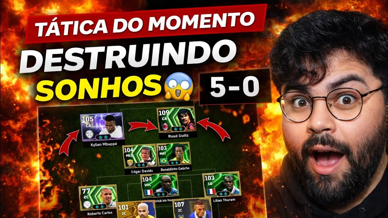 IMPOSSÍVEL PARAR! A Tática do João Vitor Pro Domina o eFootball 2026 🔥