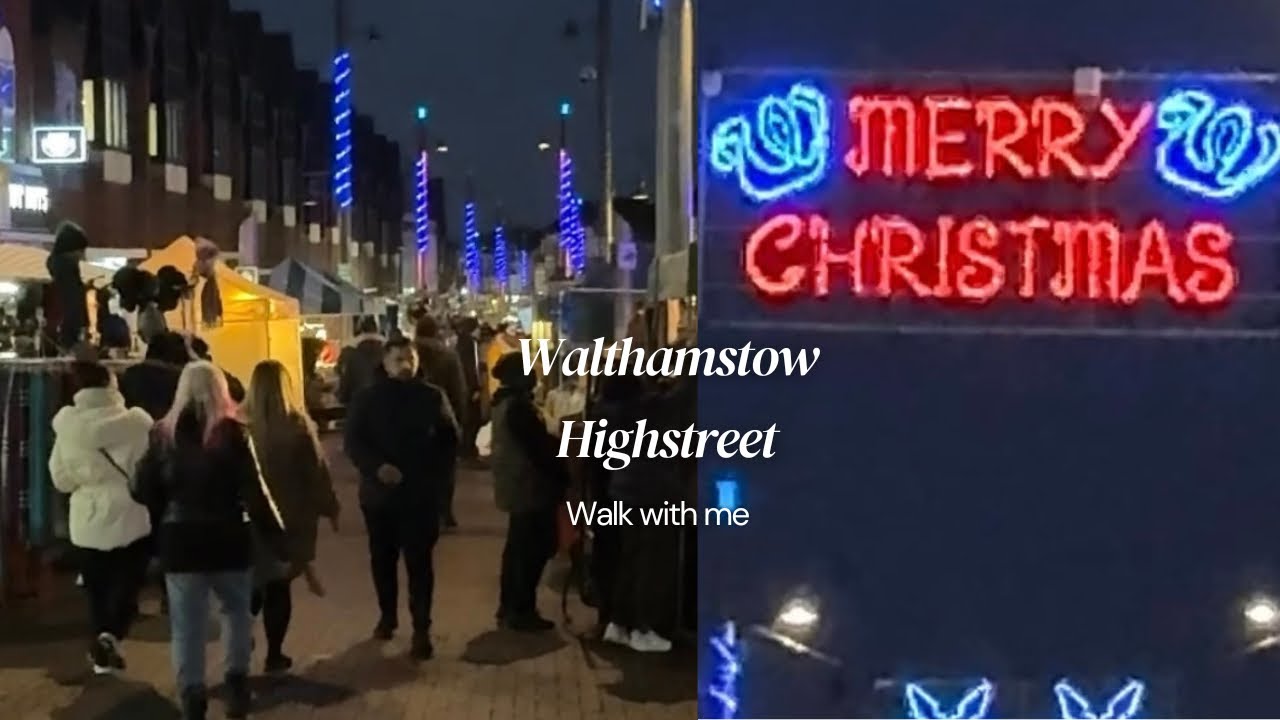 30/11/2024 WALTHAMSTOW HIGH STREET