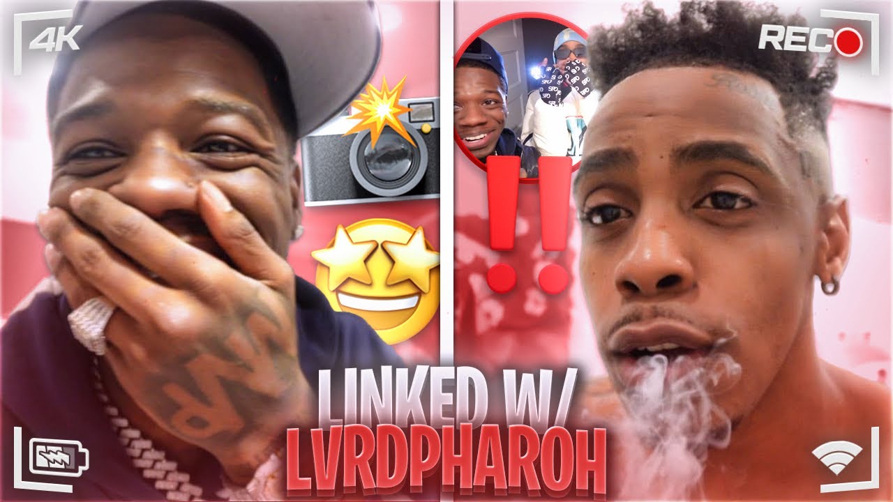 LINKED W/ @LVRDPHAROH 🅿️❗️ #atlanta #videoshoot 📸 #bts 🎥