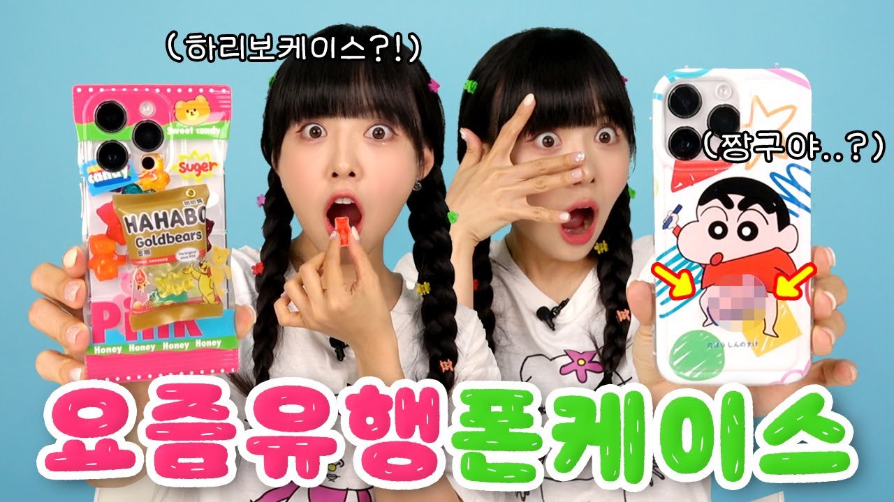 아이돌도 쓰는 요즘유행 폰케이스!!ㅋㅋㅋ 이거 쫌 탐나는데?!