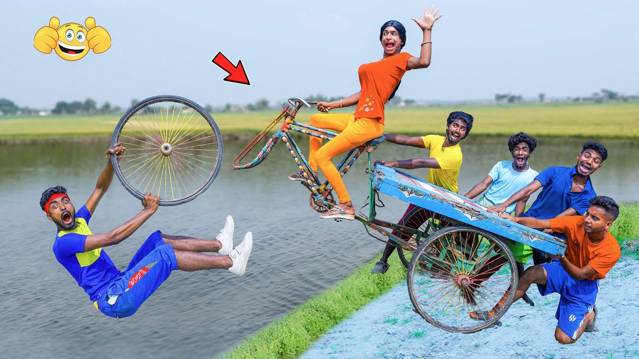 Top New Comedy Video Amazing Funny Video 😂 Try To Not Laugh Episode 51 by Maha Funny Factory