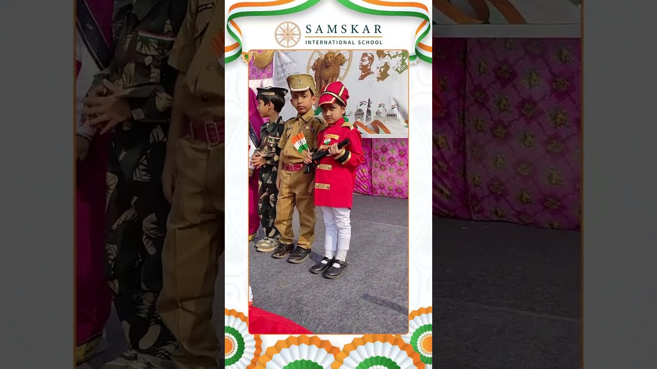Republic Day at Samskar School 🇮🇳 | A Celebration of Values
