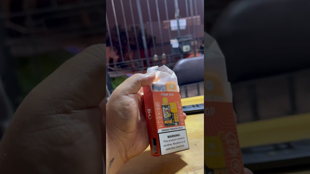 Pyne Pod 8.5k 8500puff pantalla y mucho sabor 😀 #unboxing  #vape  #vaping #desechable #vapeo #puff