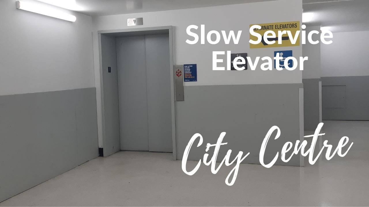 Slow Service Elevator @ City Centre Mall, Downtown Edmonton, AB