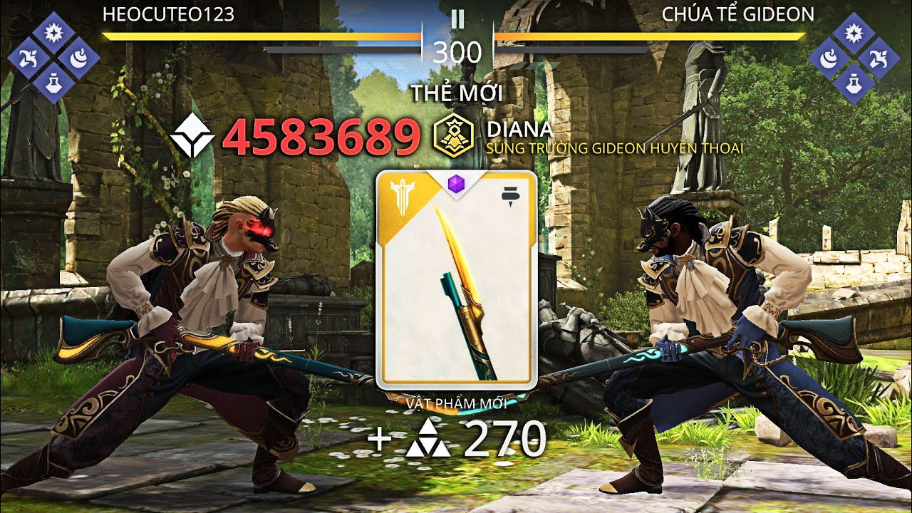 Shadow Fight 3: New Legendary Gideon Rifle Weapon - CARNIVOROUS SOCIALITE Vs Lord Gideon Hard Boss