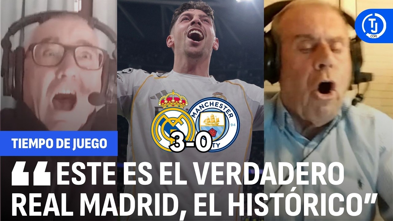 ¡POLI Y el REAL MADRID CALLAN BOCAS CONTRA el MANCHESTER CITY! ¡NOCHE HISTÓRICA en el BERNABÉU!