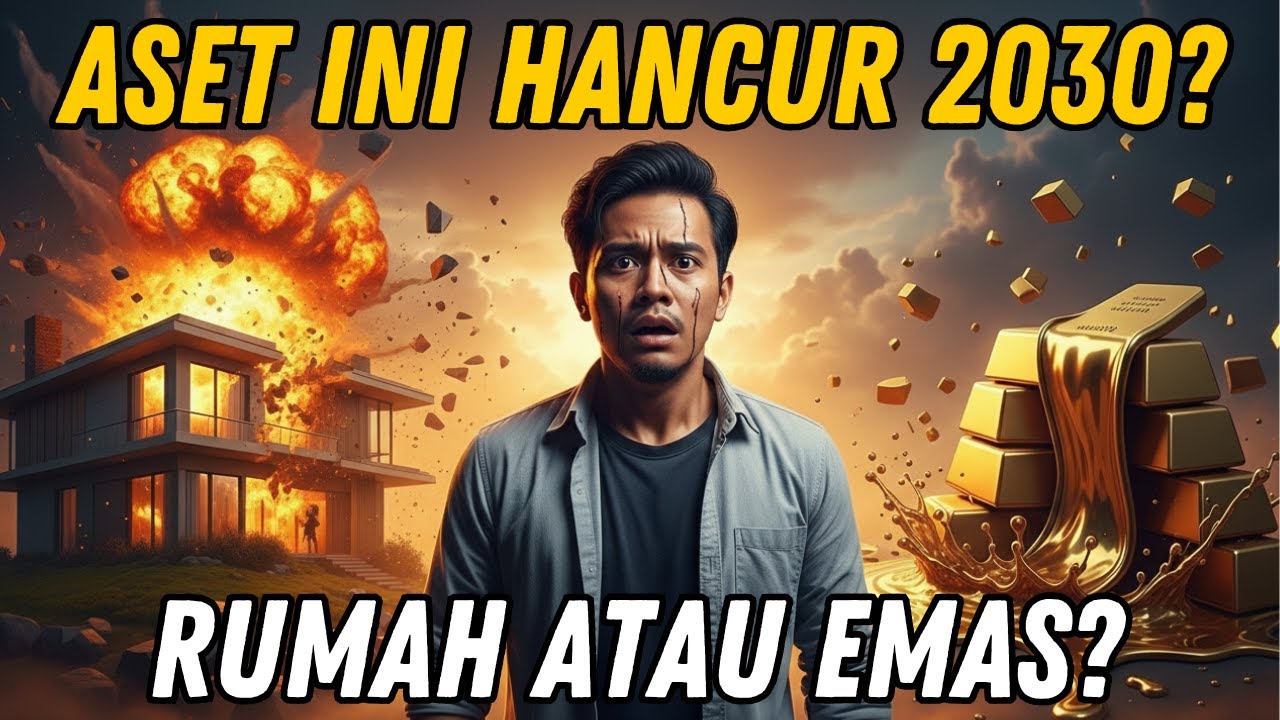 RUMAH ATAU EMAS? ⚠️ 1 Aset Ini Diprediksi HANCUR di 2030, Awas Salah Pilih‼️