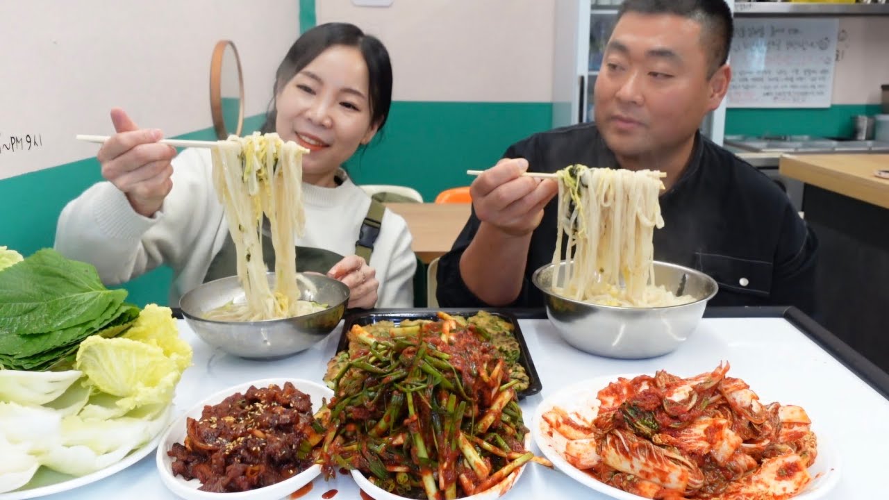 안동에서 국수 박살내버리는 동석이 ft.스텐국수