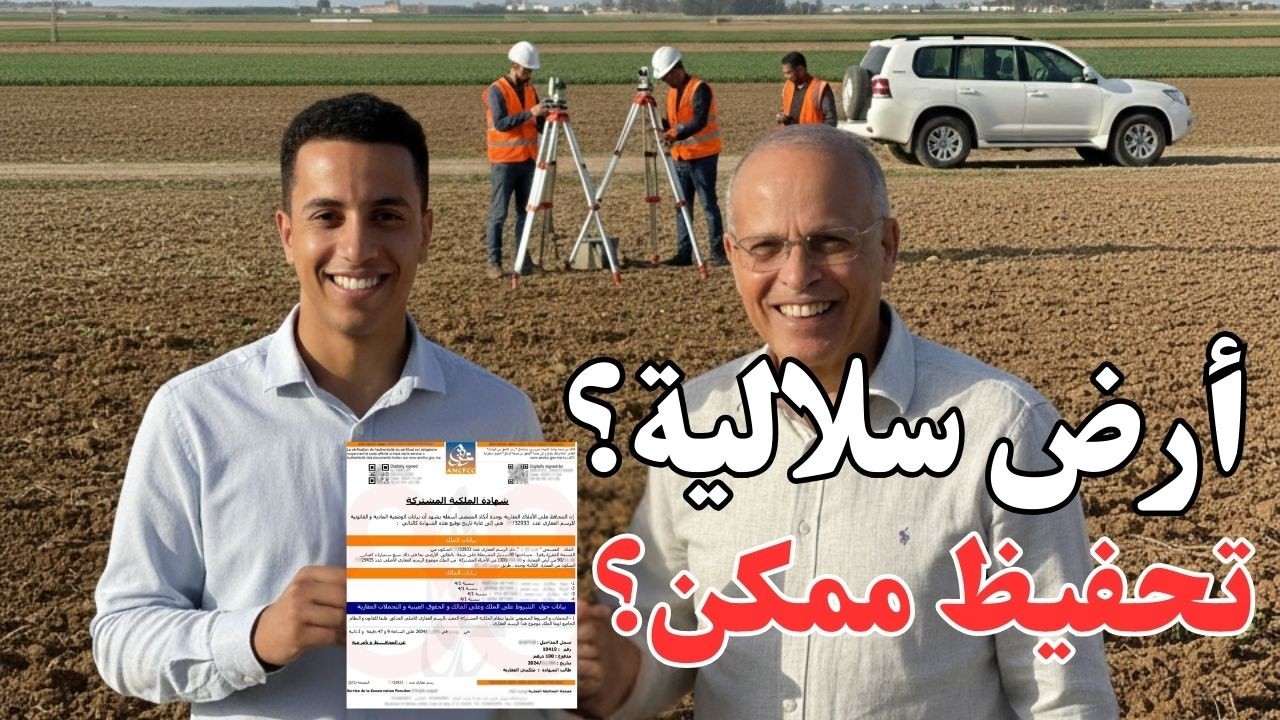 أرض السلالية 🇲🇦 واش ممكن تسجلها وتحفظها بإسمك؟  الحقيقة والخطوات القانونية 2026