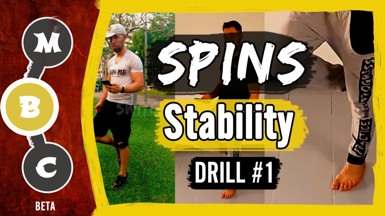 🦵Improve Your Spins★Stability Balance Dance Exercise & Drill #1 [How to Keep Balance in Spins]