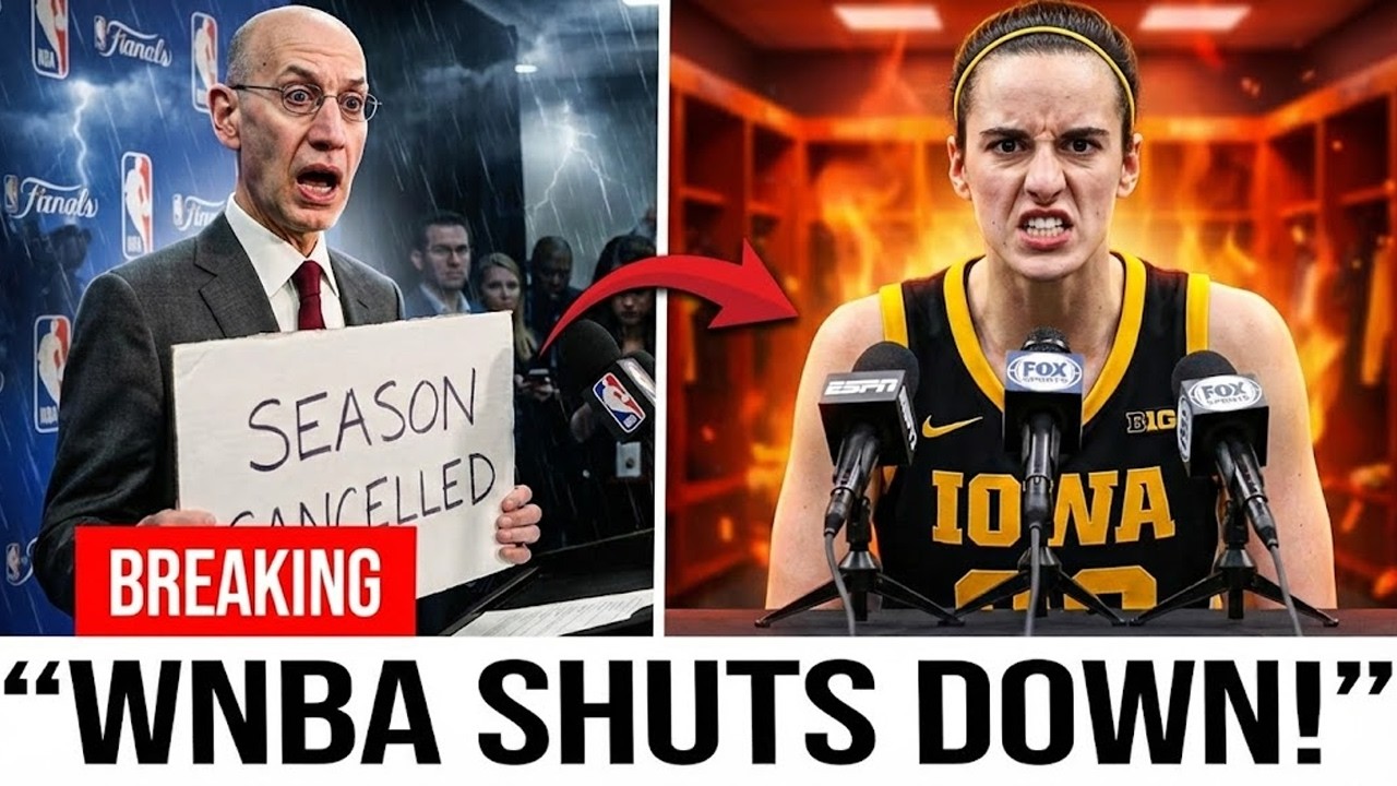 JUST IN: Adam Silver “Shuts It Down” Amid WNBA Walkout Speculation!