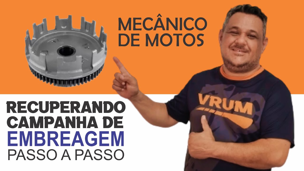 Recuperando Campana de Embreagem da Titan 150 - PASSO A PASSO