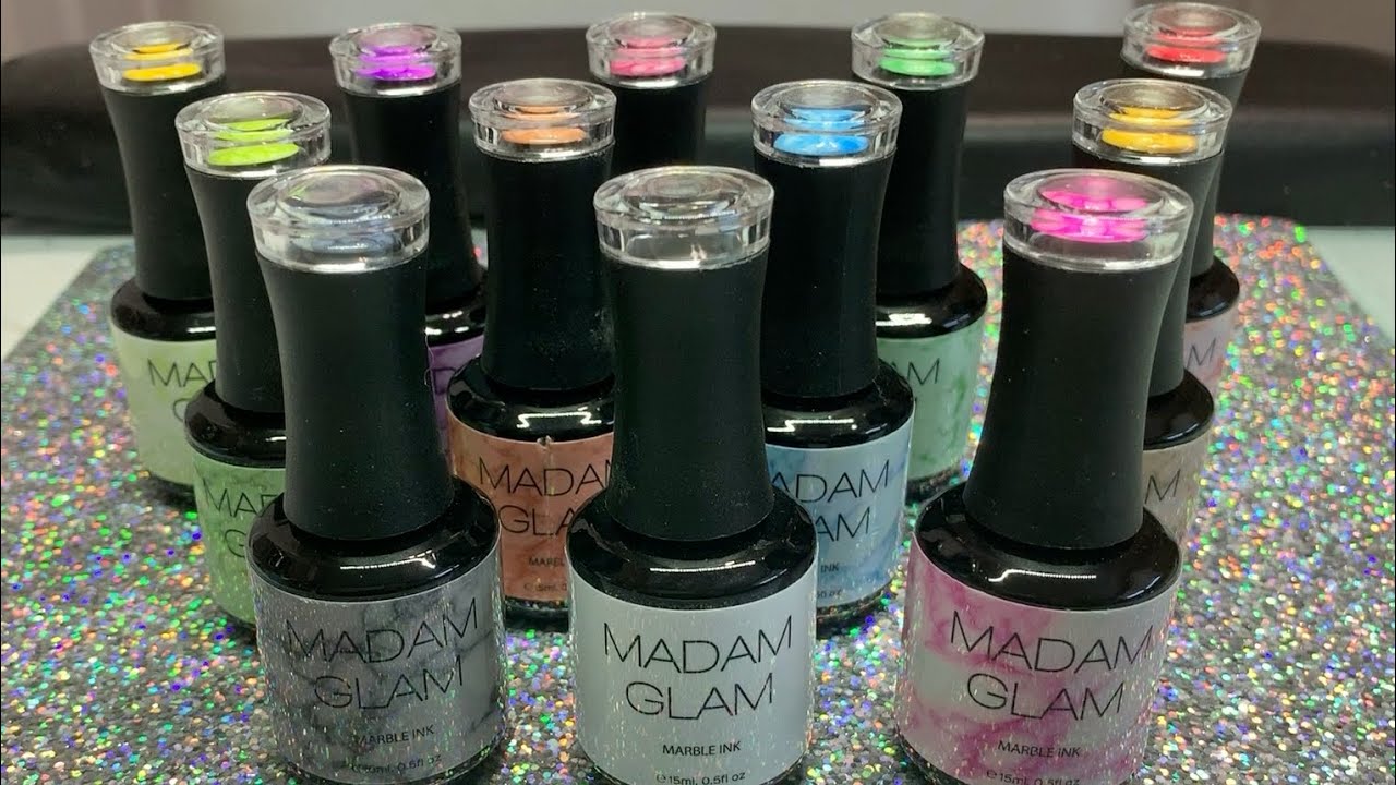 🎉NEW🎉 Madam Glam Marble Inks / New Velvet Matte Top Coat