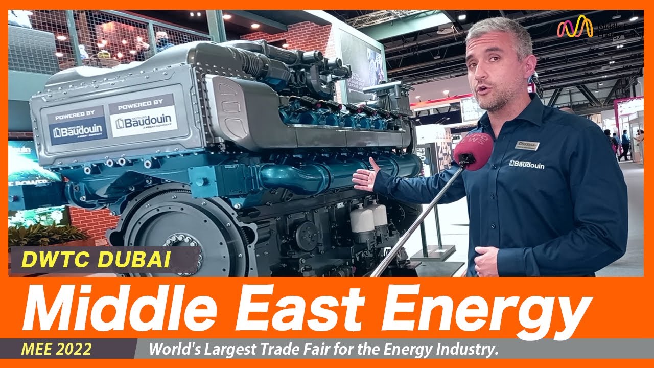 Middle East Energy MEE 2022 Dubai : Moteurs BAUDOUIN : World Biggest Diesel & Gas Engines : EXPONEWS