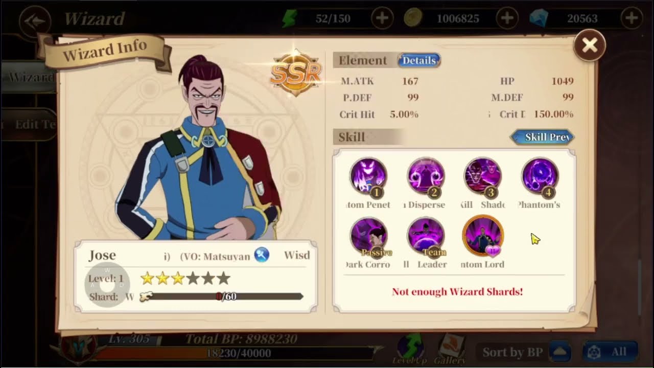 Jose Review - Fairy Tail Fierce Fight