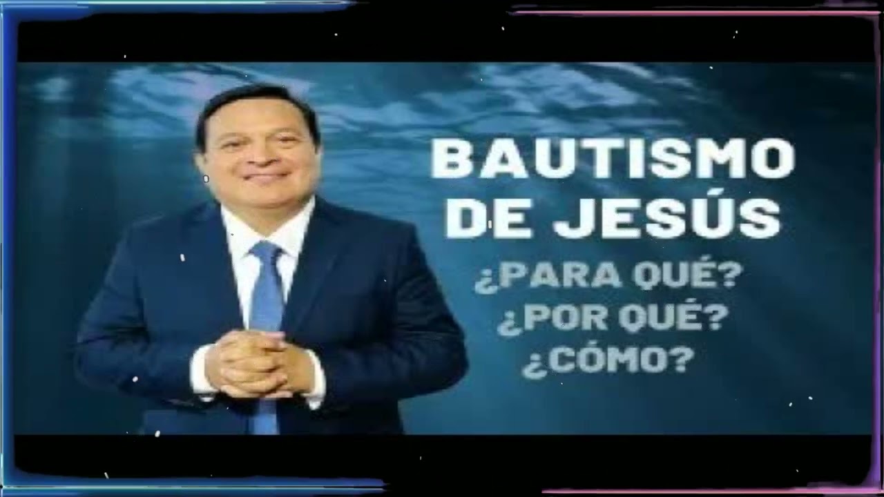 EL BAUTISMO DE JESÚS | Franklin Salas Enseñanza