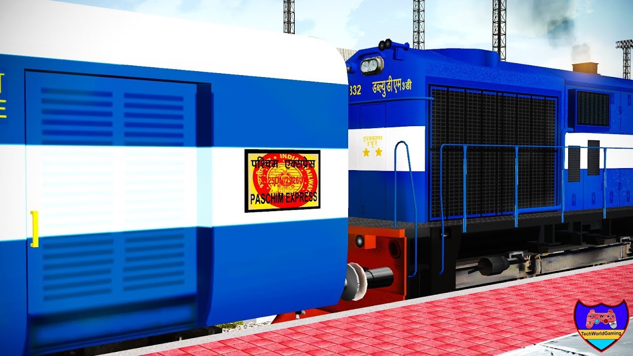 Jodhpur - Marwar Passenger || IZN WDM3A || MSTS Open Rails Journey