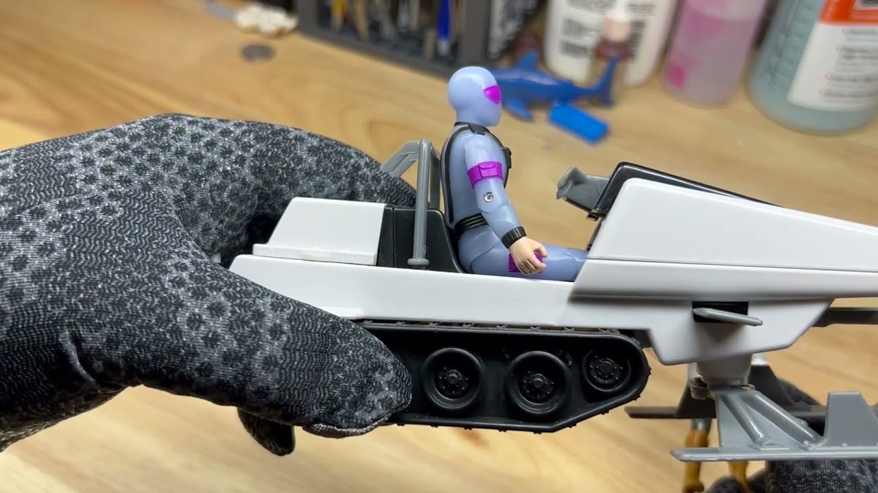 Super7 GI Joe ReAction+ Wave 6 Arctic Scarlett and Radioactive Snake Eyes