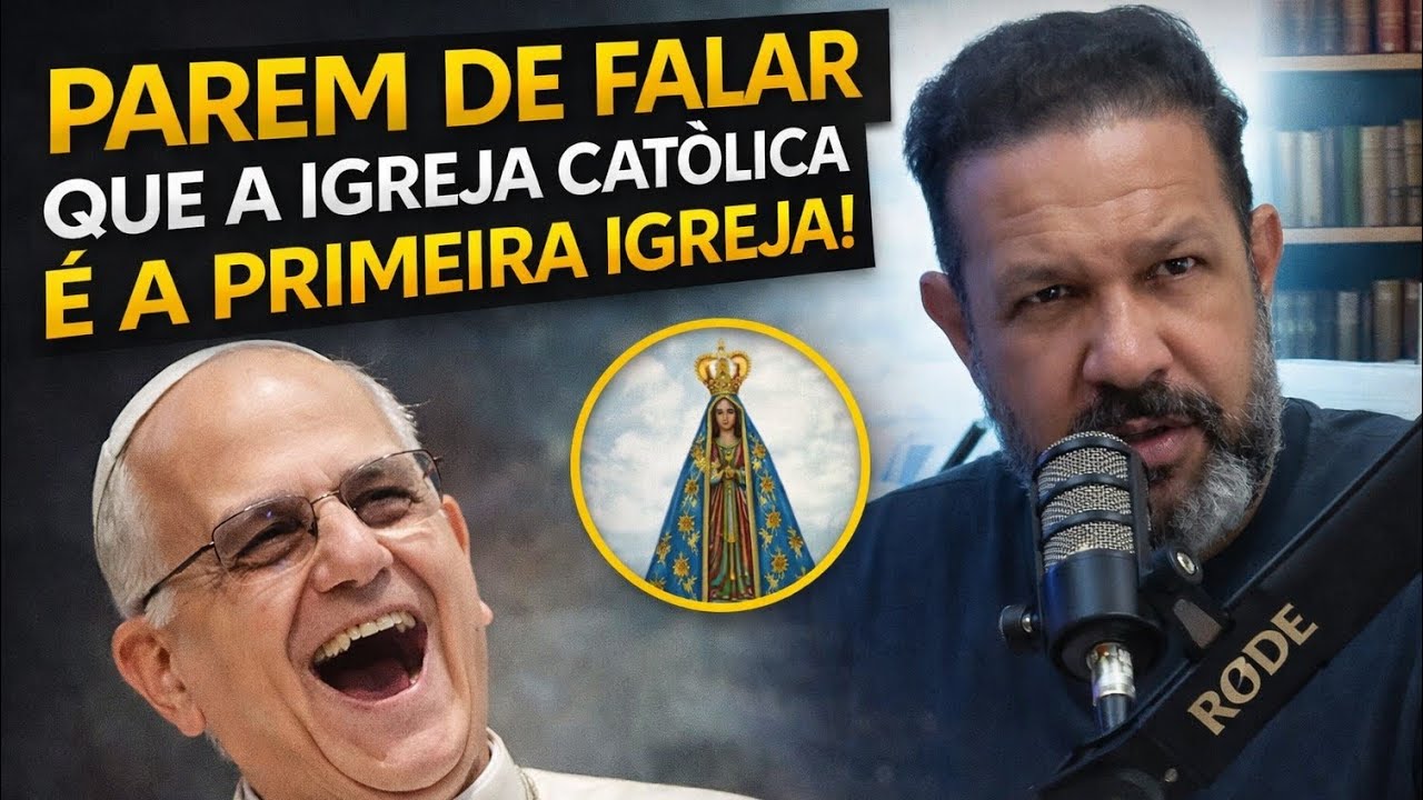 POLÊMICA🚨 Parem de Dizer que a Igreja Católica é a Primeira | Sezar Cavalcante Dá uma Aula Histórica