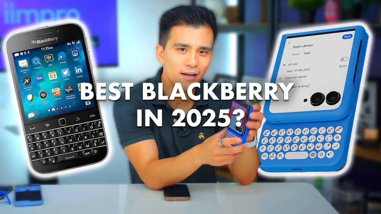 The 2025 BlackBerry You&rsquo;ve Been Waiting For- Clicks Keyboard RAZR Review
