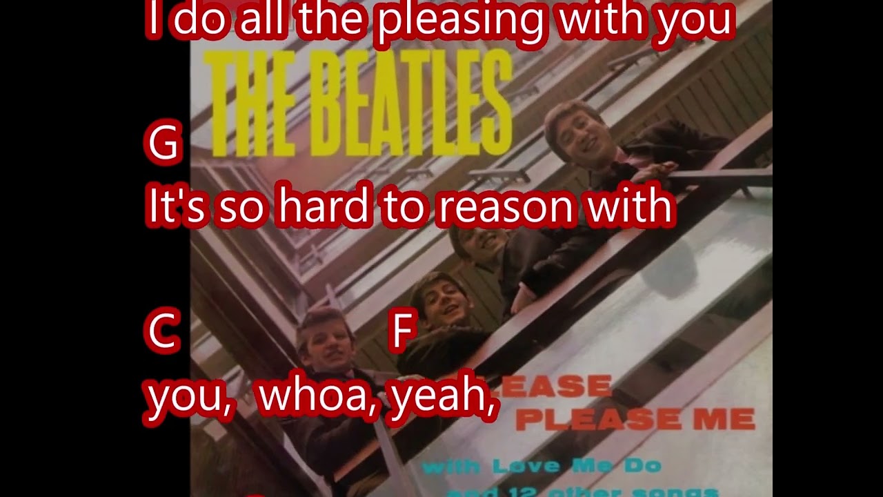 Please, Please Me (The Beatles) - (MR , 월드팝송 반주)
