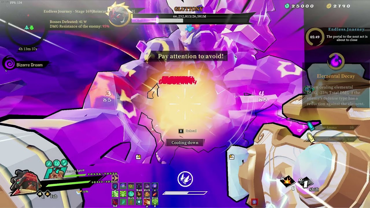 (Gunfire Reborn) I officially broke Endless Journey-