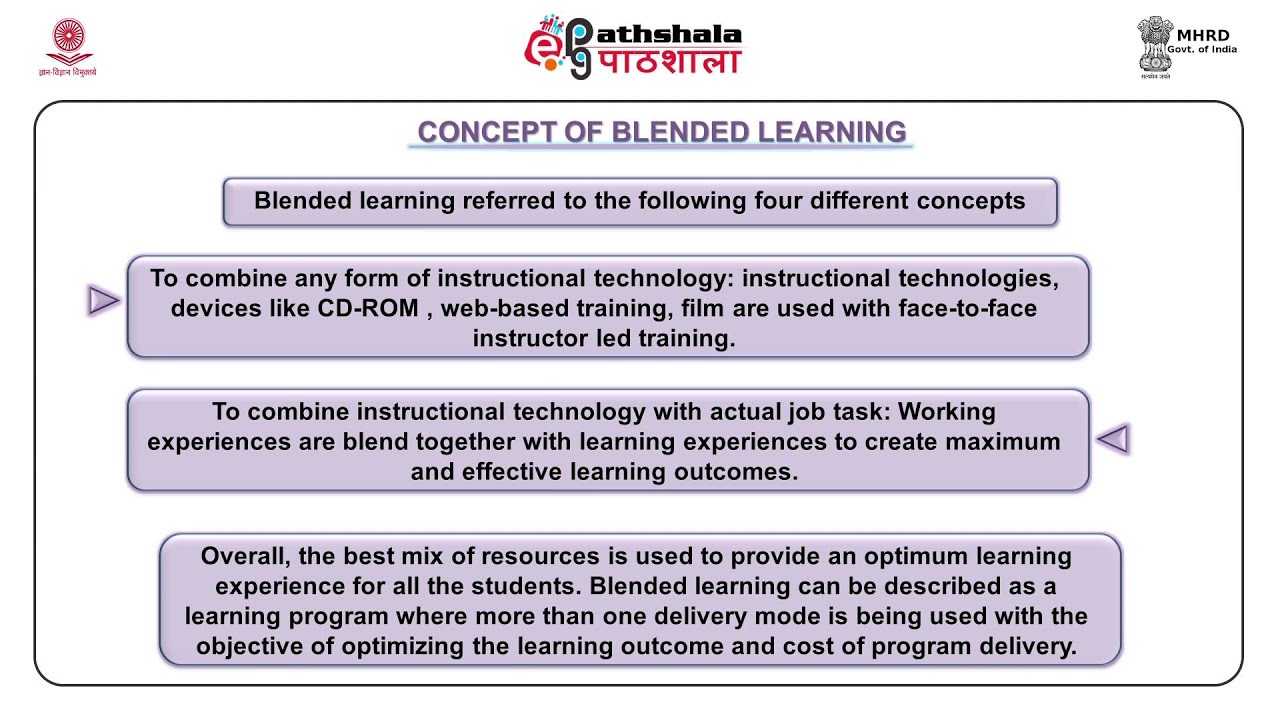 Offline learning and blended learning (AE)