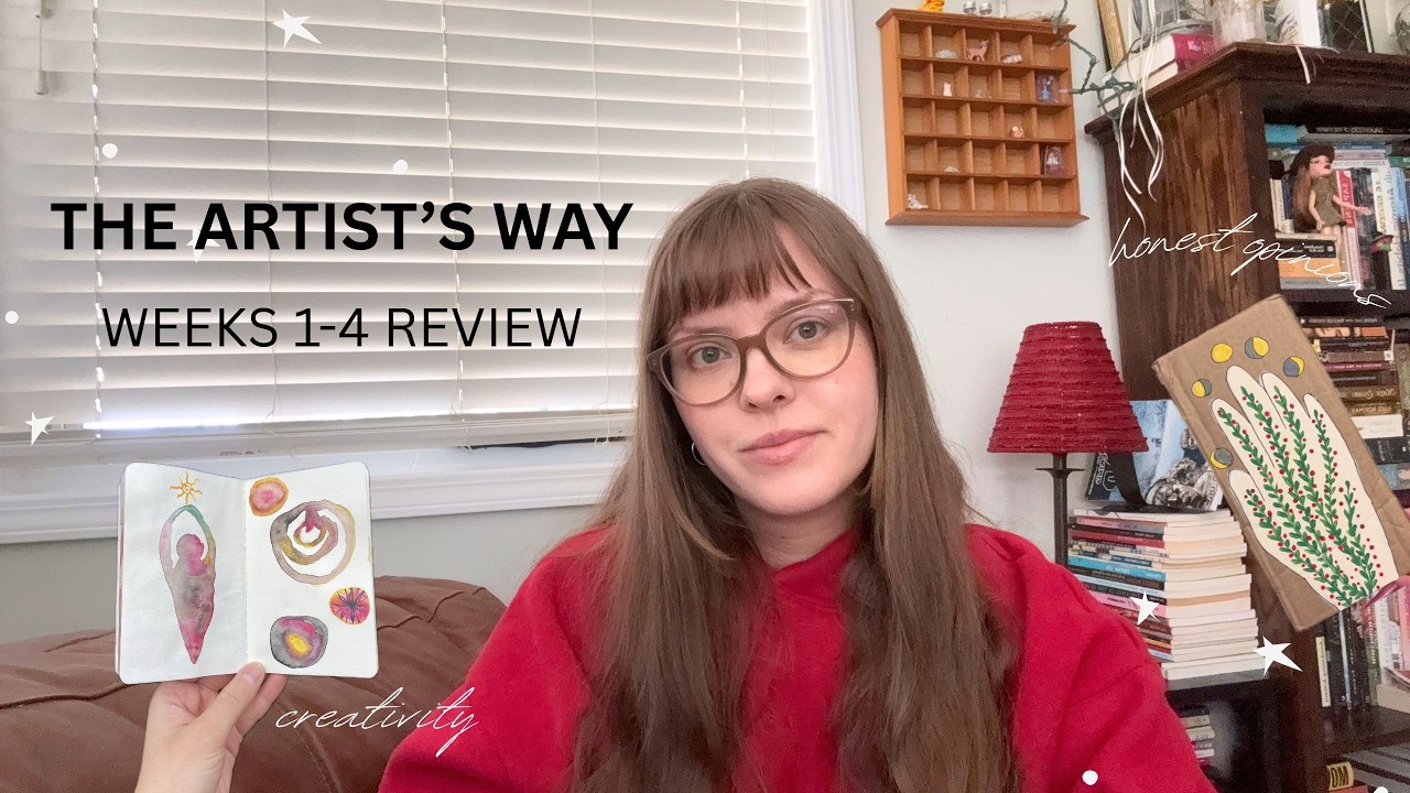The Artist's Way weeks 1-4 🎨 My experience and honest opinions
