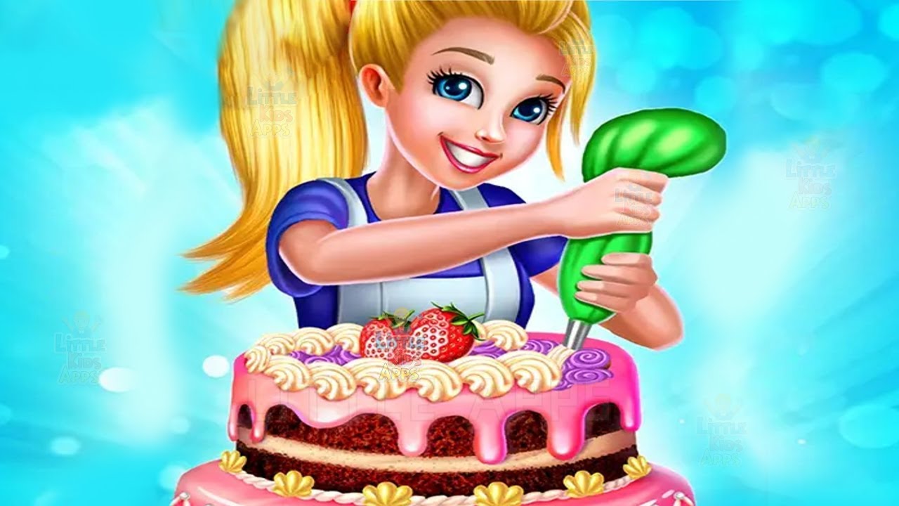 Real Cake Maker 3D - Learn how to make cakes - Best Cooking Games for Kids