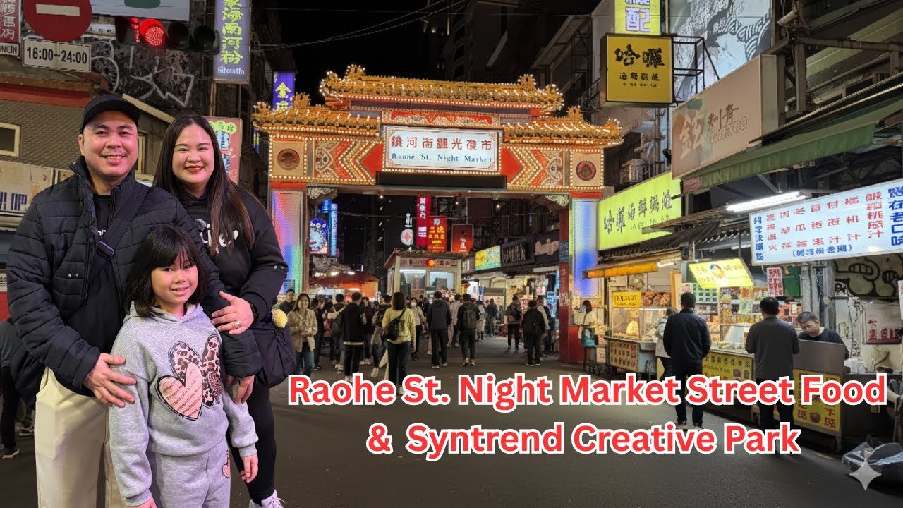Day 4 in Taiwan 🇹🇼 | Syntrend Creative Park + Raohe Night Market Street Food