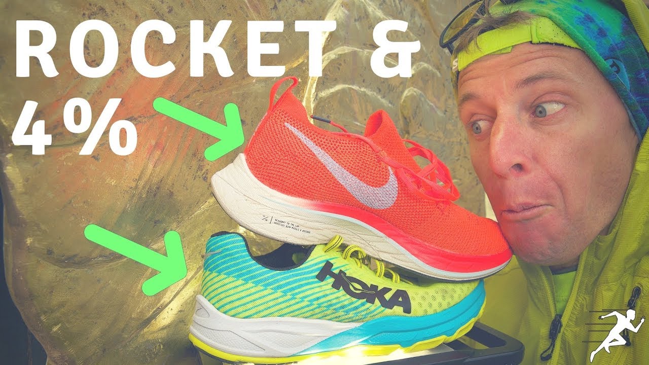 Hoka Carbon Rocket vs Nike Vaporfly 4% Flyknit | Final Cross Test