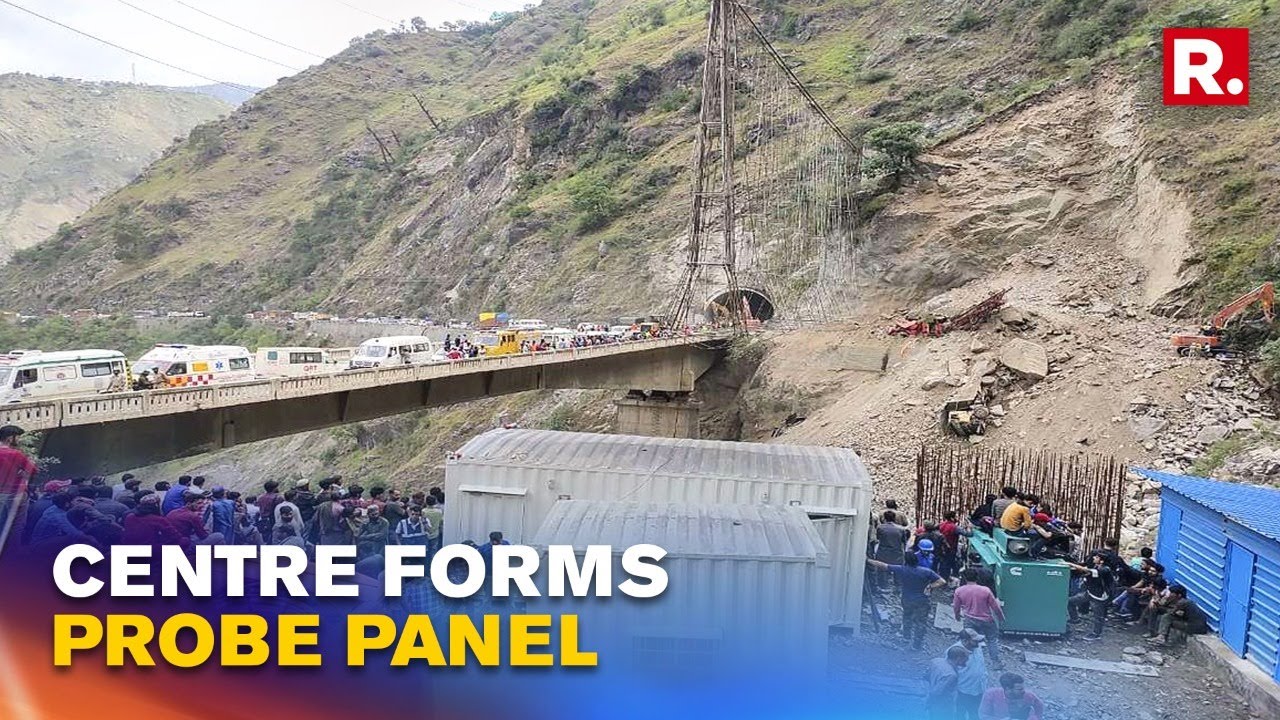 Ramban Tunnel Collapse: Centre Forms 3-Member Panel To Investigate Incident | Jammu News
