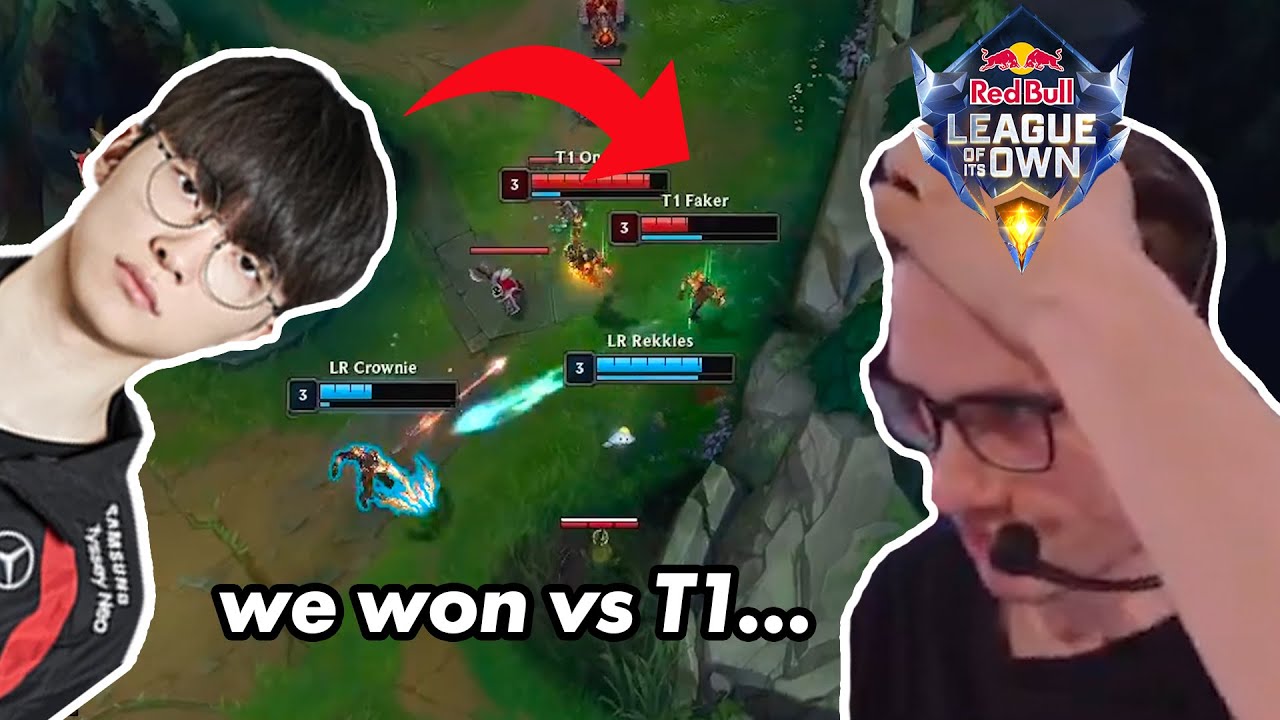 PLAYING AGAINST FAKER BOT Los Ratones vs T1 Full Highlights